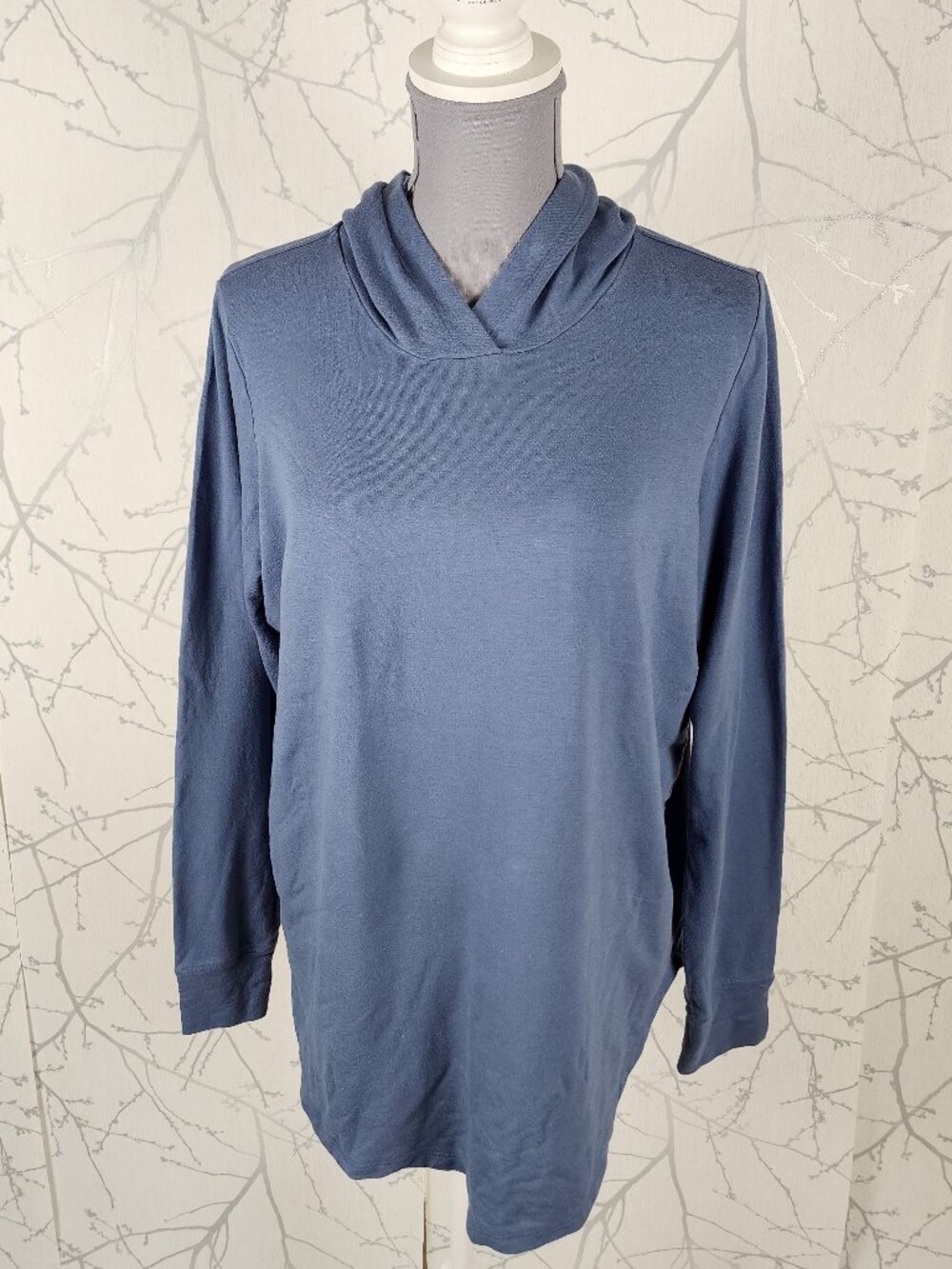 Lost In Layers Handmade Bamboo Cotton Stretch Jersey Pullover Hoodie